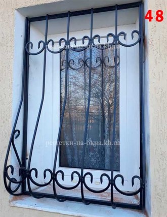 Решётки ВЕК на окна - красота и мощь защитит вашу недвижимость в Харькове. Решёт. . фото 4