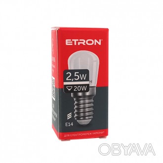 
Лампа светодиодная ETRON Light Power 1-ELP-076 Pigmi 2,5W 4200K 220V Продажа оп. . фото 1