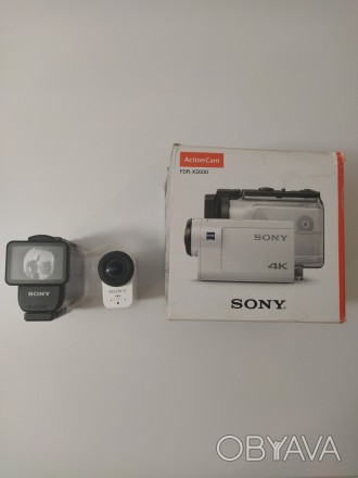 Продаю свою экшн камеру Sony FDR-X3000
Состояние хорошее, пару мелких потертост. . фото 1