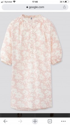 Продам новое Хлопковое нежное платье розового цвета  Юникло с английского сайта.. . фото 6