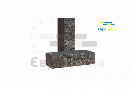 Фасадный кирпич черный колотый полнотелый, 250х100х65мм. Борисполь. фото 1 Фасадный кирпич черный колотый полнотелый, 250х100х65мм. Борисполь. фото 1