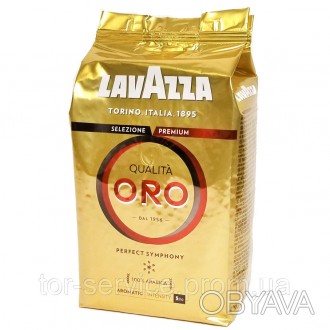 Кофе Lavazza Qualita Oro в зернах — «золото» считается лучшим кофе линейки компа. . фото 1