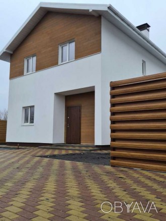 Продается стильный, красивый новый дом с террасой в живописном селе Зазимье, рас. . фото 1