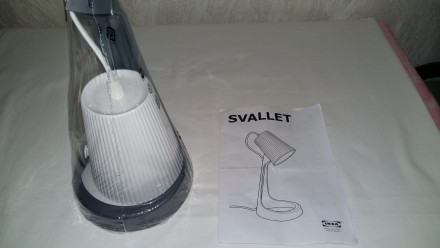 Лампа настольная SVALLET фирмы IKEA
Очень симпатичная для школьников и студенто. . фото 5
