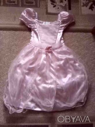 Платье нарядное для девочки 5 - 6 лет розовое. В отличном состоянии.. . фото 1