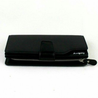  
Кожаный кошелек портмоне Baellerry Business мужской клатч на кнопке с удобной . . фото 7