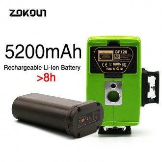 Zokoun GF120 (360° - 12 зеленых линий) это очень точный 3D лазерный уровень . . фото 9