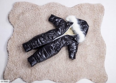  
Детский зимний цельный комбинезон на овчине теплый стильный для малышей 
 
 
Д. . фото 4