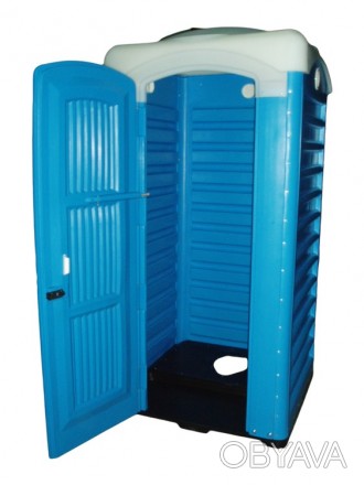 Туалетная кабина на выгребную яму ТМ «Укрхимпласт», изготовлена из п. . фото 1
