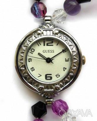 
Часы из США. Оригинальные б/у часы Guess в новом корпусе с новым браслетом. Мех. . фото 1