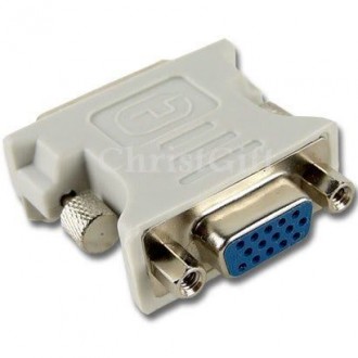 
DVI-I - VGA
This adapter will only work with graphic cards that are analog comp. . фото 3