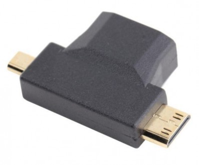 
Переходник HDMI (мама) => Mini + Micro HDMI (папа)
Характеристики:
Позолоченные. . фото 6