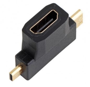 
Переходник HDMI (мама) => Mini + Micro HDMI (папа)
Характеристики:
Позолоченные. . фото 4