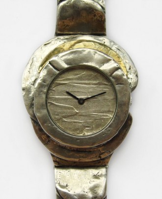 
Часы б/у со швейцарским механизмом, часы в виде розы ручной работы, лепестки и . . фото 2
