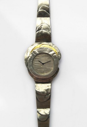 
Часы б/у со швейцарским механизмом, часы в виде розы ручной работы, лепестки и . . фото 3
