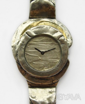 
Часы б/у со швейцарским механизмом, часы в виде розы ручной работы, лепестки и . . фото 1