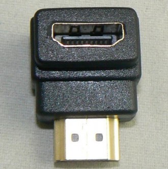 
Угловой переходник HDMI (папа) - HDMI (мама)
Новый, в наличии!
Поможет избежать. . фото 9