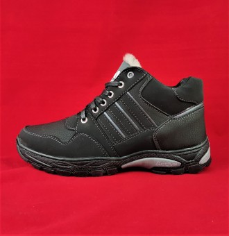Мужские ботинки ЗИМА - МЕХ в стиле ADIDAS, предназначены как для повседневного и. . фото 9