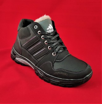 Мужские ботинки ЗИМА - МЕХ в стиле ADIDAS, предназначены как для повседневного и. . фото 6