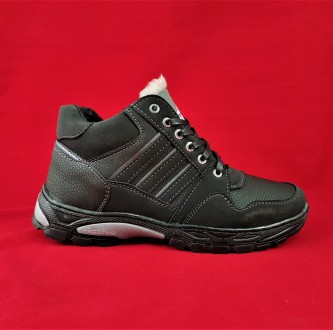 Мужские ботинки ЗИМА - МЕХ в стиле ADIDAS, предназначены как для повседневного и. . фото 5