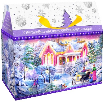 Коробка для сладостей предназначена для упаковки конфет к Новому году и Рождеств. . фото 2