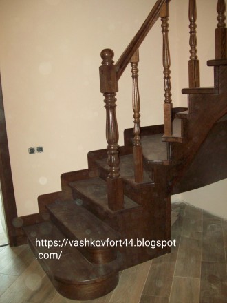 Красиві,дерев'яні сходи - це гордість будь якого власника! Виготовляєм сходи під. . фото 4