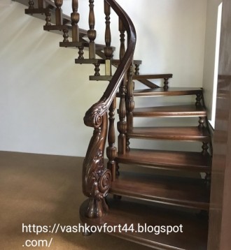 Красиві,дерев'яні сходи - це гордість будь якого власника! Виготовляєм сходи під. . фото 9