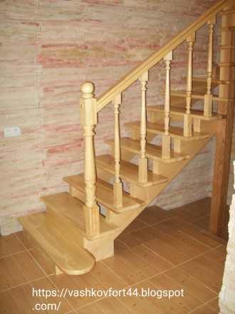 Красиві,дерев'яні сходи - це гордість будь якого власника! Виготовляєм сходи під. . фото 7