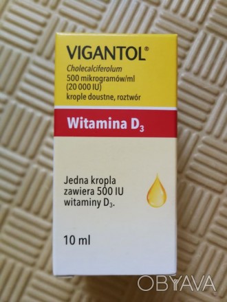Вигантол - витамин D3 в каплях 10 ml

производитель Германия

Vigantol - это. . фото 1