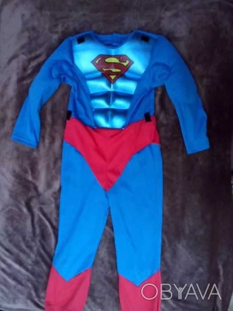 Карнавальный костюм Супермен мальчику 5 - 6 лет. . фото 1