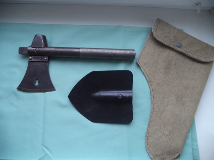 Топор топорик раскладной (ножовка, молоток, стамеска, ломик, гвоздодер и лопатка. . фото 9