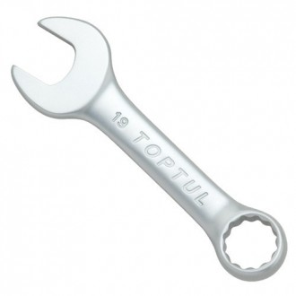Ключ рожково-накидной укороченный TOPTUL 19мм AAAF1919. Харьков. фото 1