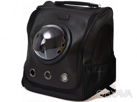 
Переноска-рюкзак для животных Small Animal Star Space Capsule Shoulder Bag Blac. . фото 1