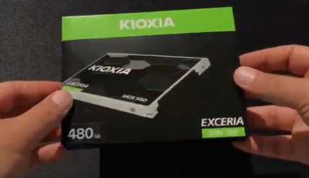 Продам новый накопитель SSD на 480Гб Toshiba Kioxia Exceria 2.5" SATAIII TLC (LT. . фото 2