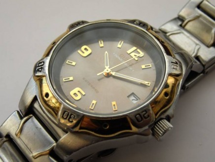 
Мужские часы б/у из США, в очень хорошем (стекло без царапин, есть потертости н. . фото 7