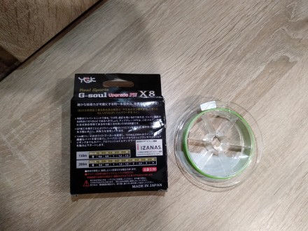 Шнур YGK G-Soul X8 Upgrade.
Размотка:150м
Диаметр: 0.185 мм
Диаметр (по Япони. . фото 4