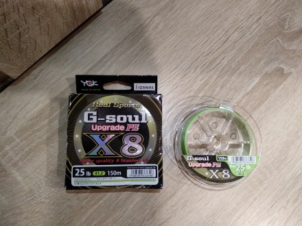 Шнур YGK G-Soul X8 Upgrade.
Размотка:150м
Диаметр: 0.185 мм
Диаметр (по Япони. . фото 2
