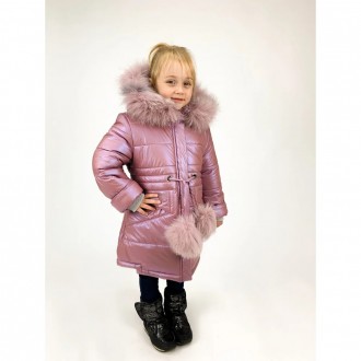 Зимняя куртка для девочки

Код товара ,розовый жемчуг

Цвета в ассортименте-. . фото 2
