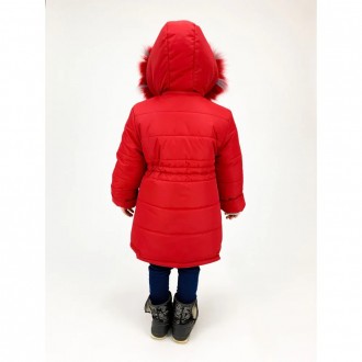 Зимняя куртка для девочки
,цвет красный

Цвета в ассортименте-

-Плащевка Ж. . фото 5