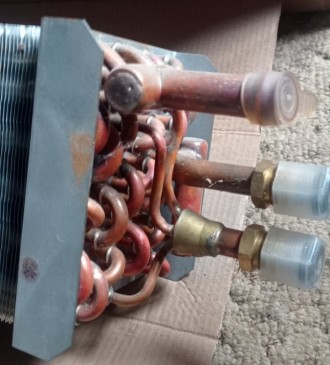 Радиатор испарительно-отопительного блока кондиционера на трактор ХТЗ 17221, 170. . фото 4
