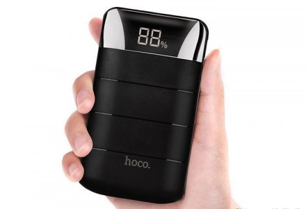 Портативное зарядное устройство HOCO B29 10000mAh Black

Стильная и компактная. . фото 4