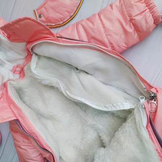 Комбинезон осенне-весенний,  модель "Лелека"   цвет розовый

универсальный в о. . фото 6