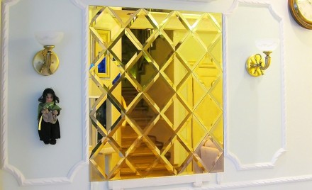 Наше золотое зеркало может иметь толщину 2 мм, 3 мм, 4 мм, 5 мм и 6 мм. 20 мм. Е. . фото 3