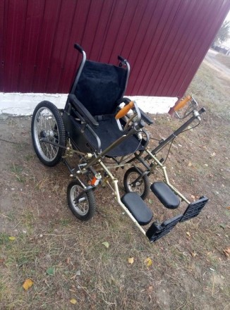 Продается новое  дорожное кресло,(инвалидная коляска) ДККС-8!
Компактная инвалид. . фото 5