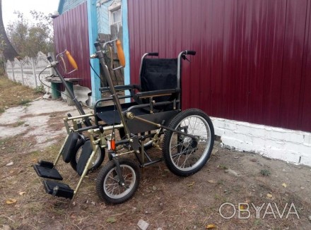 Продается новое  дорожное кресло,(инвалидная коляска) ДККС-8!
Компактная инвалид. . фото 1