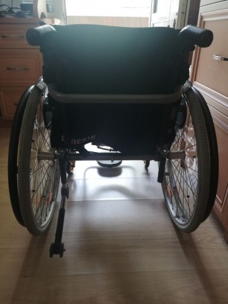 Инвалидная коляска активная QUicke лёгкая компактная, рама титановая, щитки карб. . фото 7