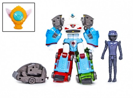 Робот-трансформер Мини Тобот представляет персонажа одноимённого мультфильма.
Ср. . фото 2