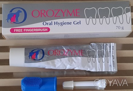 OROZYME (ОРОЗИМ) гель предназначен для эффективного ухода за полостью рта питомц. . фото 1