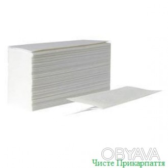 Рушники паперові різані (в пачках)  виготовлені зі 100% білої целюлози.
Тип скл. . фото 1