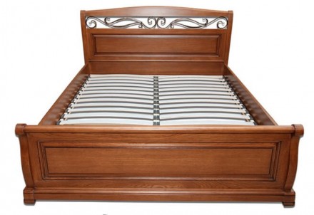 Пропонуємо двоспальне ліжко Вікторія з тумбами з масиву вільхи, можна замовити з. . фото 7